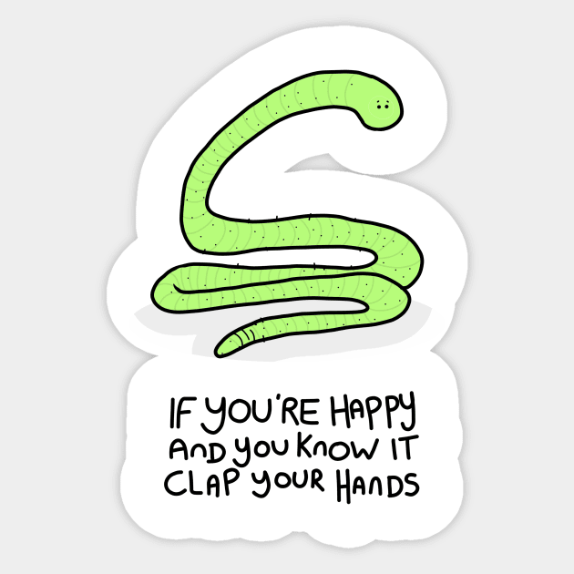 Grumpy Snake Sticker by grumpyanimals